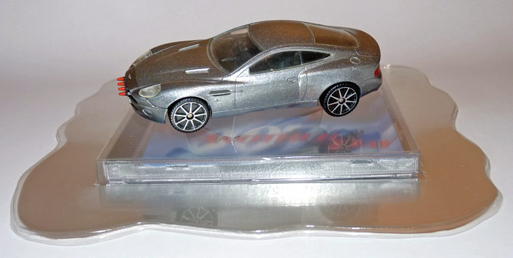 Corgi Aston Martin Vanquish Car in Ice DVD prototype (2003)