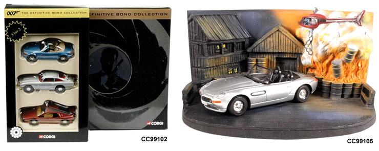 Corgi The Definitive Bond Collection special editions