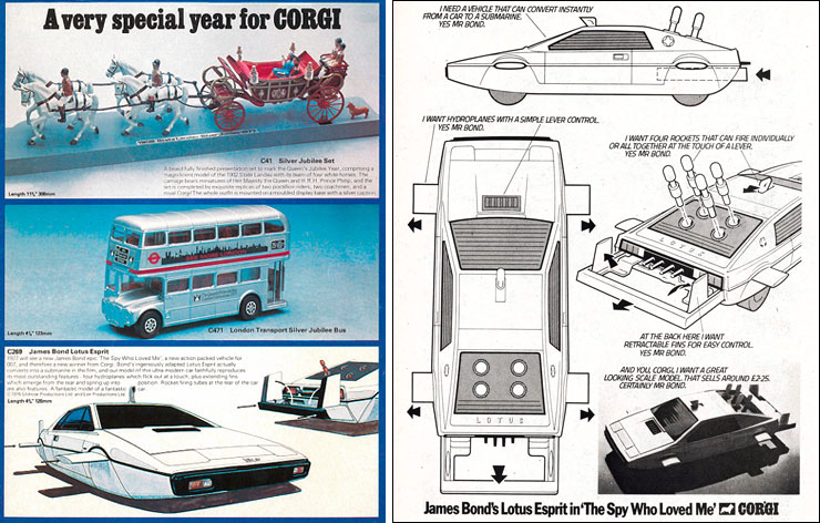 Corgi Lotus Esprit promotional material