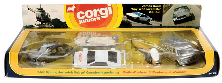 Corgi Juniors E3030 James Bond 'Spy Who Loved Me' Gift Set (1978)