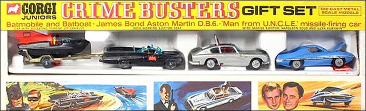 Corgi Juniors Crime Busters Gift Set E3008 (1968)