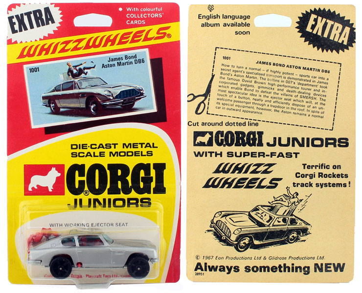 Corgi 1001 Aston Martin DB6