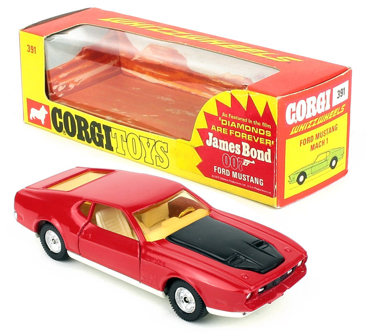 Corgi 391 – James Bond Ford Mustang (1972)