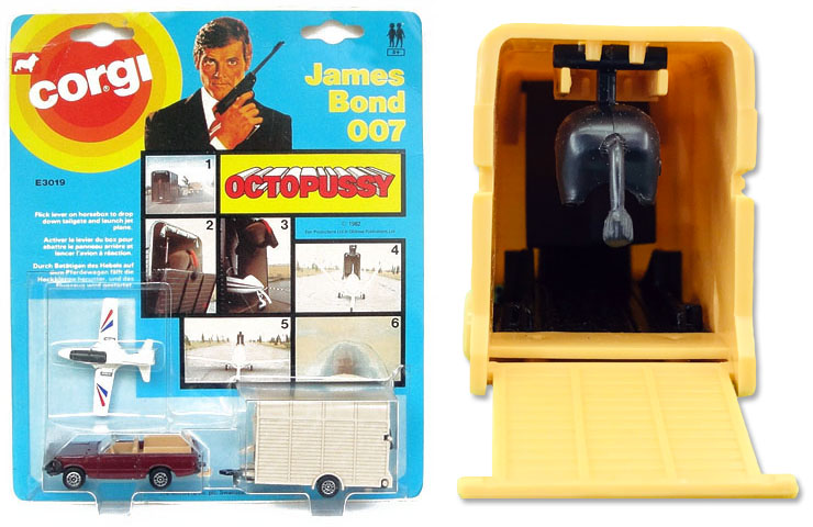 Corgi E3019  Octopussy Gift Set (1983)