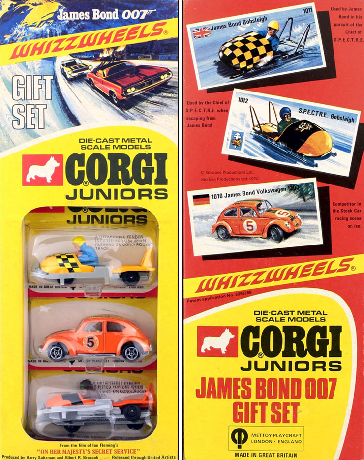 Corgi Juniors James Bond 007 Gift Set E3004 (1970)