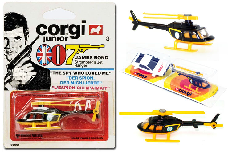 Corgi Junior E3  Stromberg Helicopter (1978)