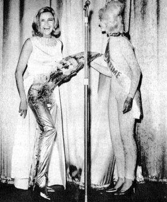 Honor Blackman and SHOWTIME's Golden Girl Maureen Wilson