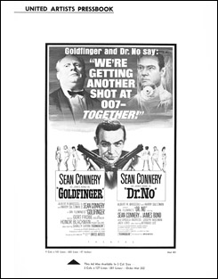 Goldfinger/Dr. No US Pressbook