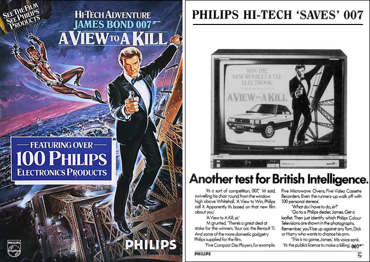 A View To A Kill (1985) Philips promotion