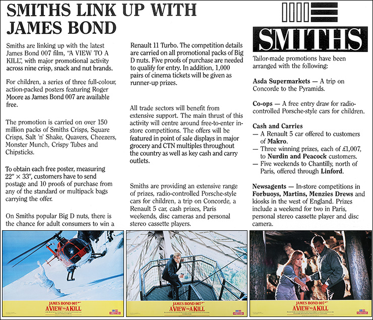 A View To A Kill (1985) SMITHS Promotion
