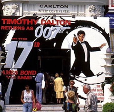 BOND 17 at the Carlton Hotel Cannes Film Festival 1990