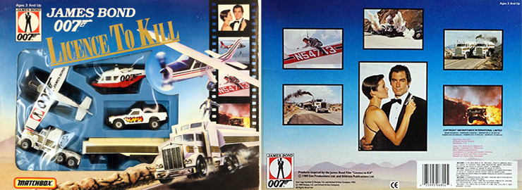 Licence To Kill (1989) Matchbox Toys