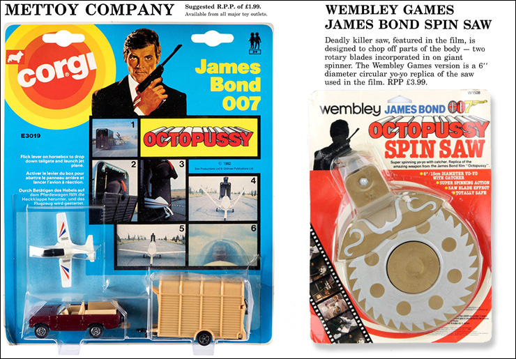 Octopussy (1983) CORGI Toys/Wembley Spin Saw