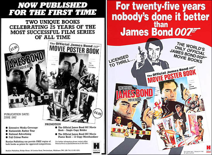The Living Daylights (1987) Hamlyn books