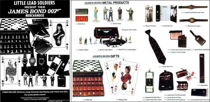 The Living Daylights (1987) Little Lead Soldiers products