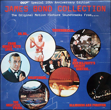 THE JAMES BOND COLLECTION Double- LP Compilation
