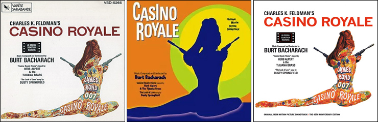 Casino Royale CDs Varese Sarabande/Quartet Records