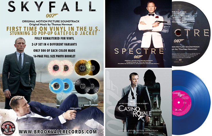 Daniel Craig era vinyl special editions