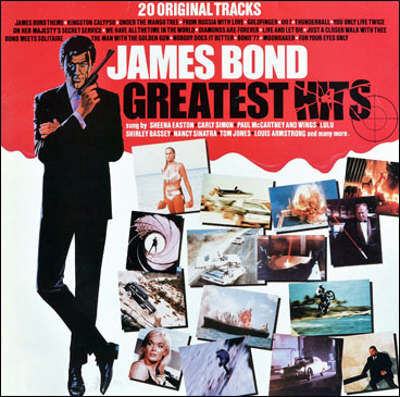 JAMES BOND GREATEST HITS album compilation
