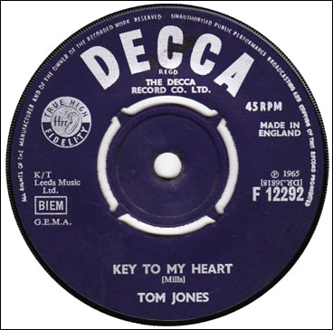 ‘Key To My Heart’ 45rpm single