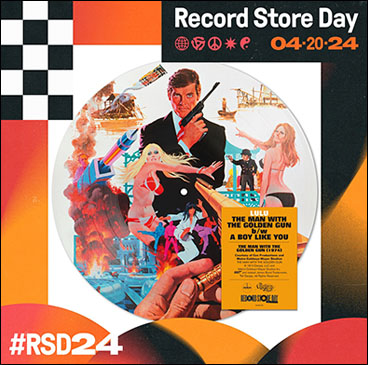‘The Man With The Golden Gun’ 12" picture disc Record Store Day