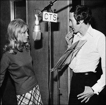 Nancy Sinatra and John Barry ‘You Only Live Twice’ recording Sessions