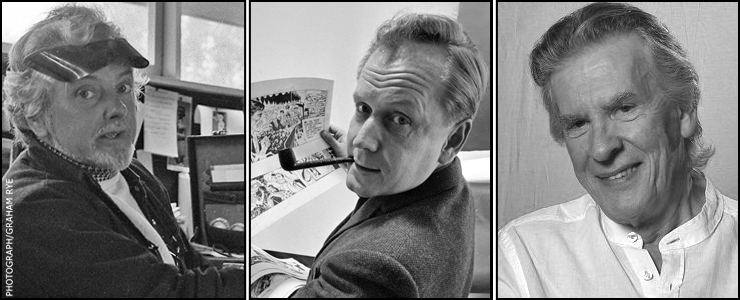 JAMES BOND comic strip artist John McLusky, Yaroslav Horak and Harry North
