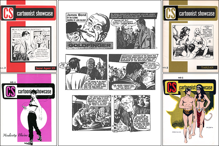 Cartoonist Showcase GOLDFINGER 1968