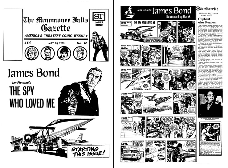 The Menomonee Falls Gazette Issue #76 THE SPY WHO LOVED ME