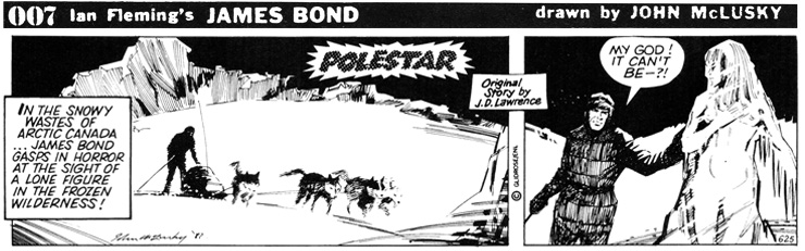 Polestar original story by J.D. Lawrence drawn by John McLusky