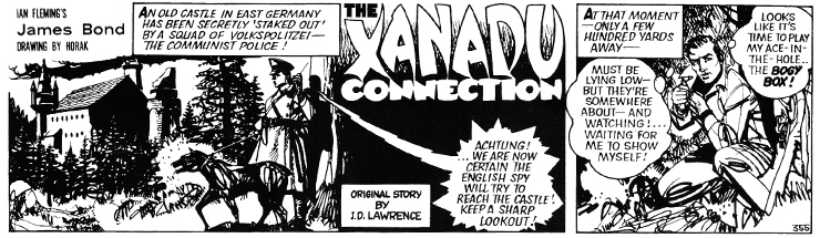 The Xanadu Connection original story by J.D. Lawrence drawing by Horak