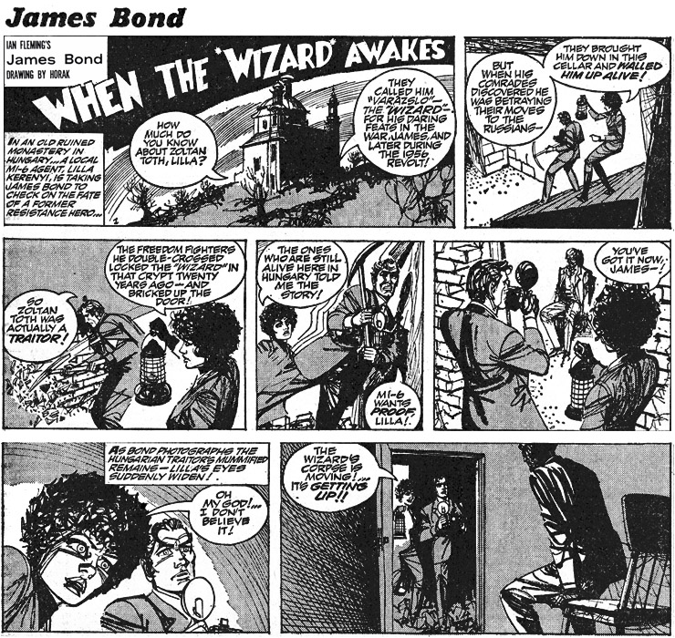 JAMES BOND 007 MAGAZINE | FACT FILES COMIC STRIP