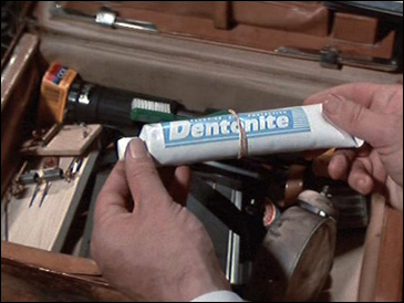 Explosive Dentonite Toothpaste