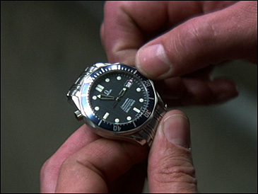 Explosive Omega Seamaster Wristwatch