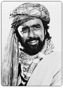 Kamran Shah played by Art Malik