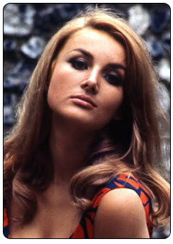 Moneypenny [actually her daughter] played by Barbara Bouchet