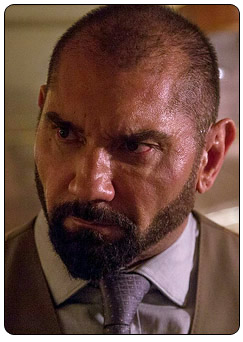 Mr. Hinx played by David Bautista