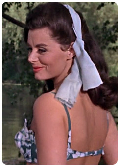 Sylvia Trench played by Eunice Gayson