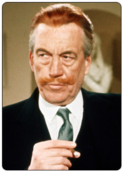 'M' [McTarry] played by John Huston