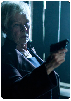 'M' played by Judi Dench