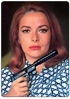 Helga Brandt played by Karin Dor