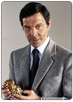 Prince Kamal Khan played by Louis Jourdan