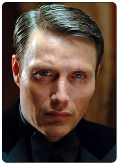 Le Chiffre played by Mads Mikkelsen