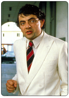 Nigel Small-Fawcett played by Rowan Atkinson