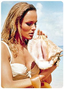Honey Ryder played by Ursula Andress