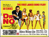 Dr. No (1962) Quad poster