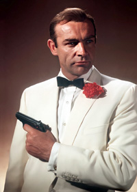 Sean Connery as James Bond in Goldfinger (1964)