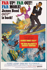 On Her Majesty's Secret Service (1969) US 1-sheet poster