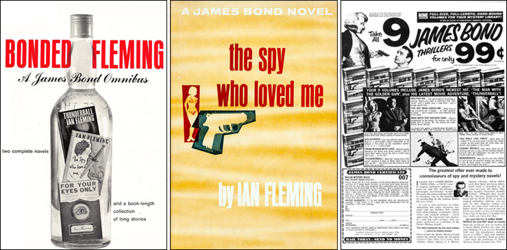 BONDED FLEMING Viking Books US hardcover/THE SPY WHO LOVED ME Book Club edition