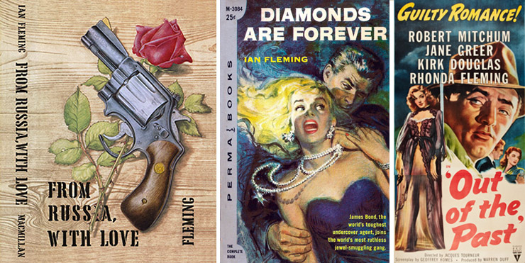 FROM RUSSIA WITH LOVE Macmillan US first edition/DIAMONDS ARE FOREVER Perma Books paperback
